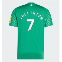 Newcastle United Joelinton #7 Vonkajší futbalový dres 2025-26 Krátky Rukáv